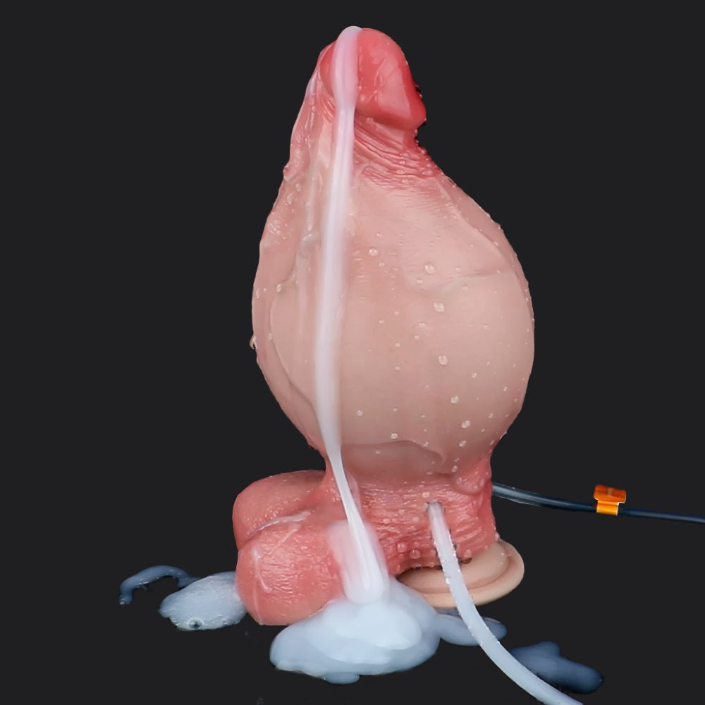 Realistic 6” Inflatable Squirting Dildo – Caesar by BeastGasm - BeastGasm
